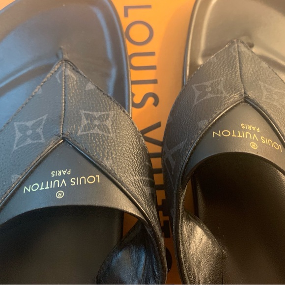 Louis Vuitton MIRABEAU THONG SANDALS - Picture 9 of 14